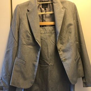 The Limited gray skirt suit set 6